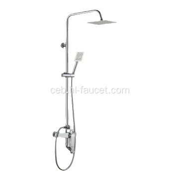 Stainless Steel High Pipe Banyo Overhead Shower Set